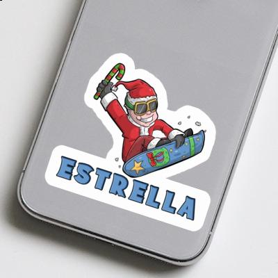 Snowboarder de Noël Autocollant Estrella Notebook Snowboarder de Noël Autocollant Estrella Notebook Image