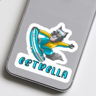 Autocollant Snowboardeur Estrella Notebook Autocollant Snowboardeur Estrella Gift package Image
