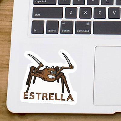 Estrella Aufkleber Kampfspinne Laptop Image