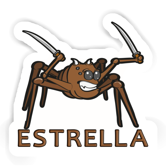 Estrella Autocollant Araignée de combat Notebook Estrella Autocollant Araignée de combat Notebook Image