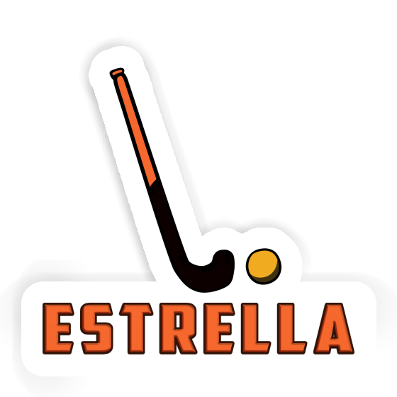 Autocollant Estrella Crosse d'unihockey Notebook Autocollant Estrella Crosse d'unihockey Gift package Image