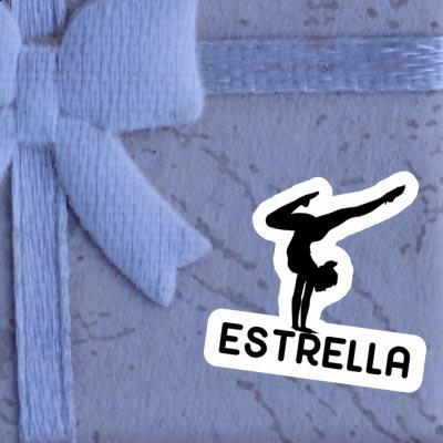 Femme de yoga Autocollant Estrella Notebook Femme de yoga Autocollant Estrella Notebook Image