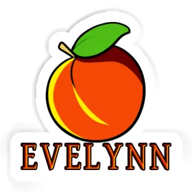 Sticker Evelynn Apricot Image