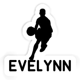 Evelynn Autocollant Joueur de basket-ball Image