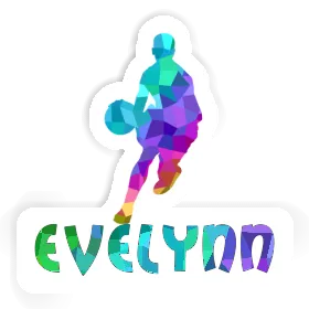 Evelynn Aufkleber Basketballspieler Image