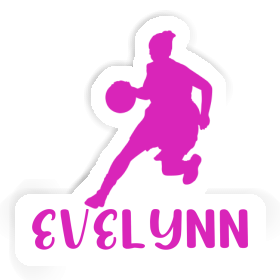 Sticker Evelynn Basketballspielerin Image