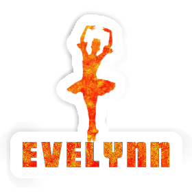 Sticker Evelynn Ballerina Image