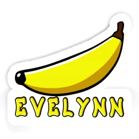 Autocollant Evelynn Banane Image