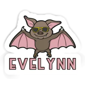 Evelynn Autocollant Chauve-souris Image