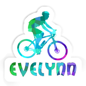 Biker Sticker Evelynn Image