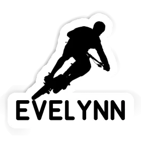 Biker Sticker Evelynn Image