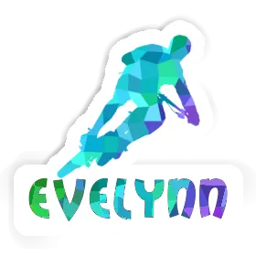 Evelynn Sticker Biker Image