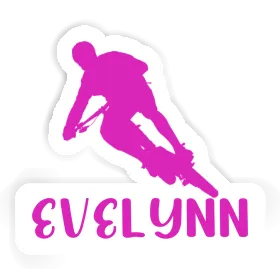 Evelynn Sticker Biker Image