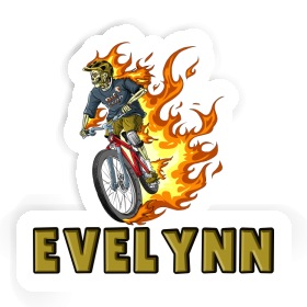 Sticker Evelynn Mountainbiker Image