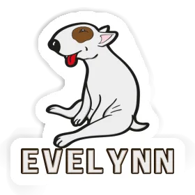 Autocollant Evelynn Bull Terrier Image