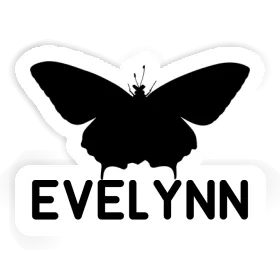 Sticker Evelynn Butterfly Image