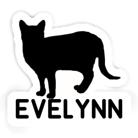 Aufkleber Evelynn Katze Image