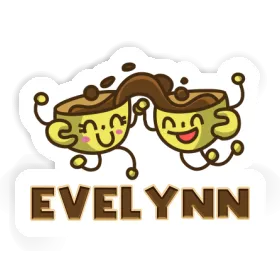 Kaffee Sticker Evelynn Image