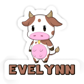 Sticker Cow Evelynn Image