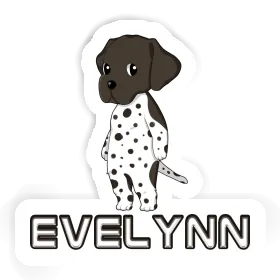 Chien de chasse Autocollant Evelynn Image