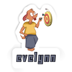 Darts Player Sticker Evelynn Image