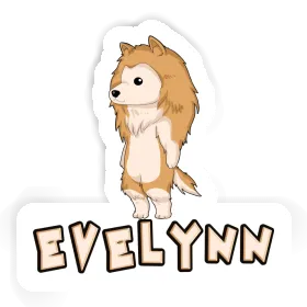 Evelynn Aufkleber Collie Image