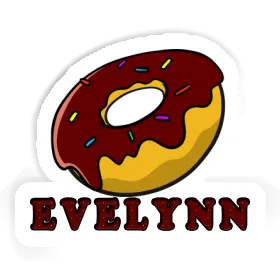 Evelynn Autocollant Donut Image