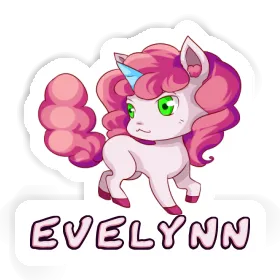 Sticker Unicorn Evelynn Image