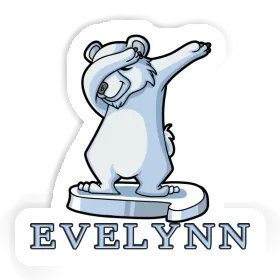 Sticker Polar Bear Evelynn Image