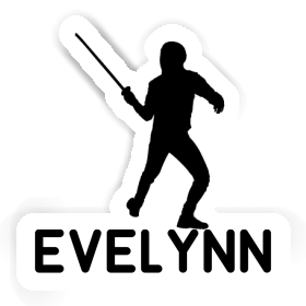 Evelynn Sticker Fencer Image