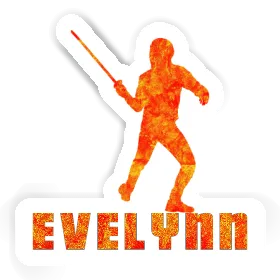 Evelynn Sticker Fencer Image