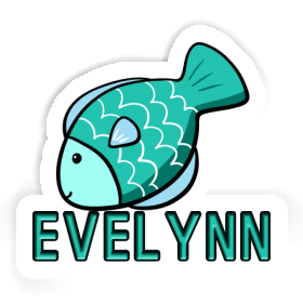 Autocollant Poisson Evelynn Image