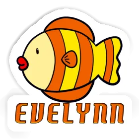 Aufkleber Fisch Evelynn Image