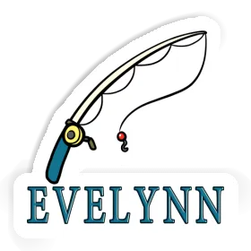 Sticker Angelrute Evelynn Image