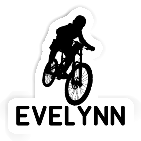 Autocollant Freeride Biker Evelynn Image