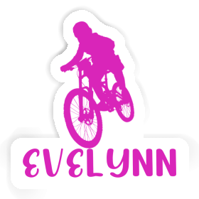 Freeride Biker Sticker Evelynn Image