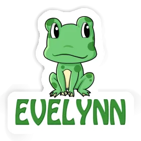 Aufkleber Evelynn Frosch Image