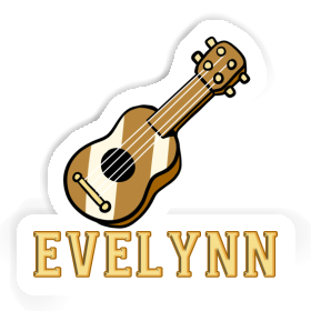 Sticker Gitarre Evelynn Image