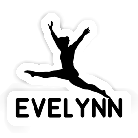 Gymnaste Autocollant Evelynn Image