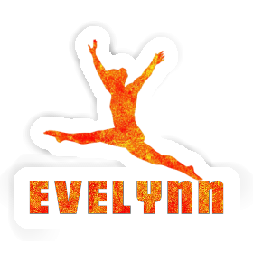 Sticker Evelynn Gymnast Image