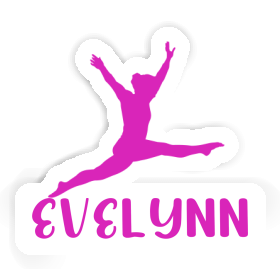 Gymnast Sticker Evelynn Image