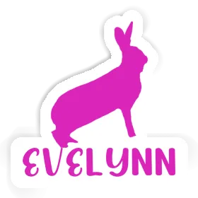 Kaninchen Sticker Evelynn Image