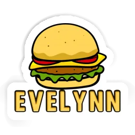 Aufkleber Cheeseburger Evelynn Image