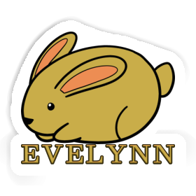 Autocollant Lapin Evelynn Image