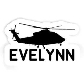 Sticker Helicopter Evelynn Image