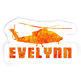 Evelynn Sticker Helicopter Image