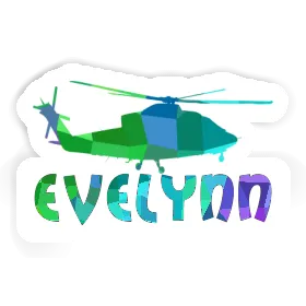 Evelynn Sticker Helicopter Image