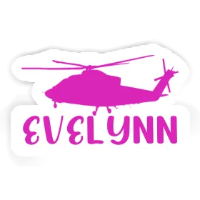 Evelynn Sticker Helicopter Image