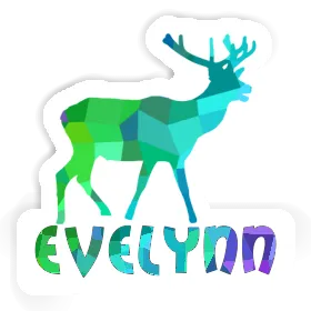 Sticker Evelynn Deer Image