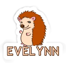 Aufkleber Igel Evelynn Image